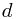 d