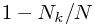 1-N_k/N