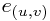 e_{(u,v)}