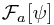 \mathcal{F}_a[\psi]